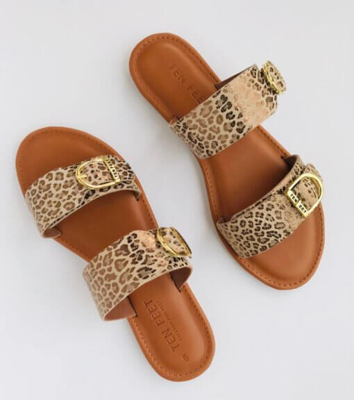 Double Strap Sandal with Buckle - SALE - Image 4