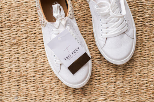 LEATHER SNEAKER - SALE - Image 7