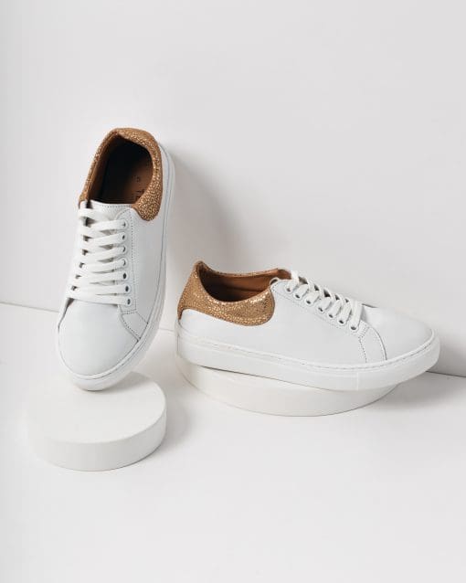 LEATHER SNEAKER - SALE - Image 5