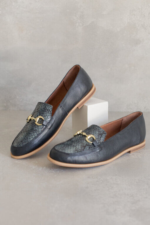 LEATHER LOAFER - SALE - Image 7